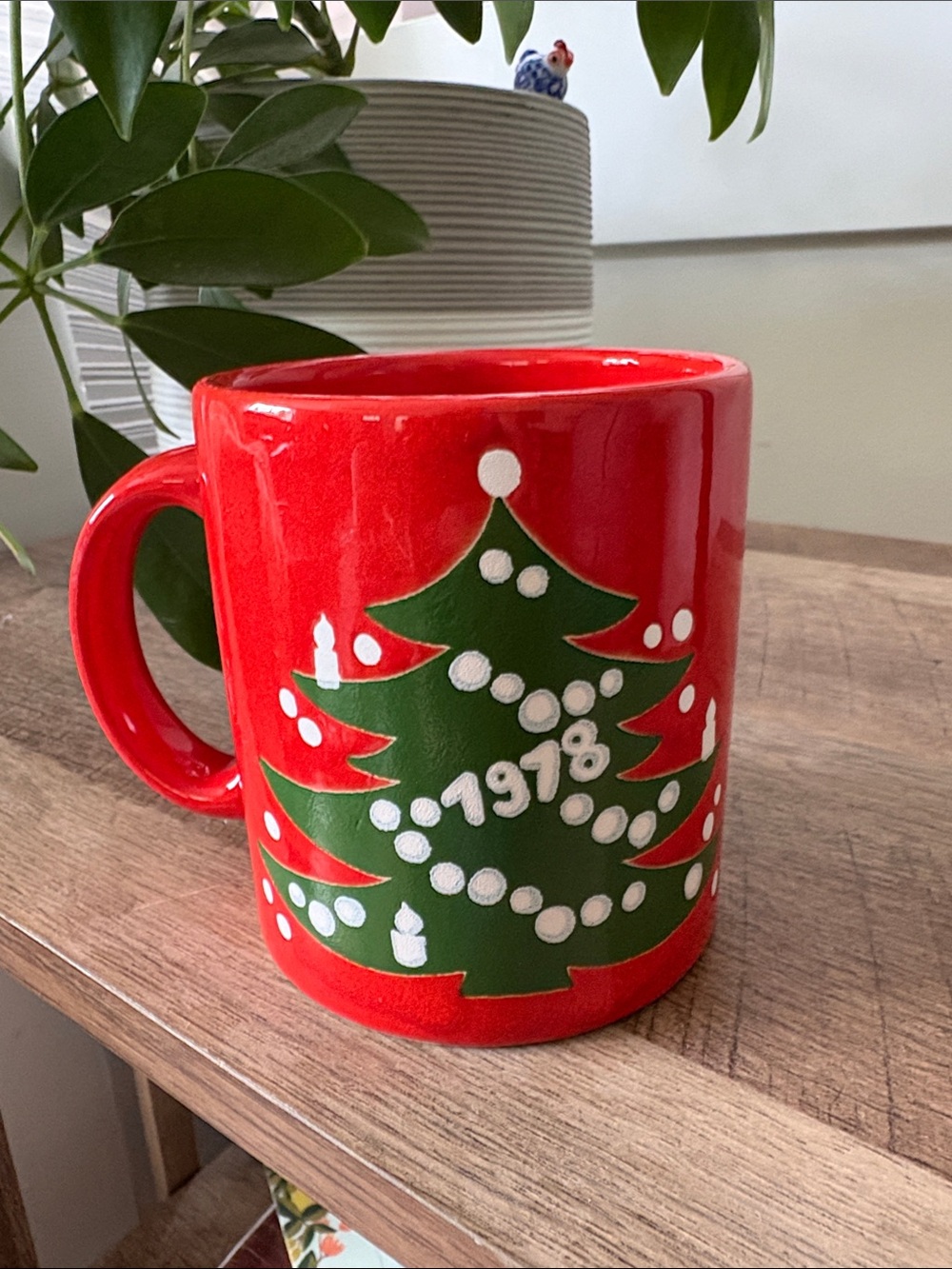Waechtersbach Christmas Tree Coffee Mug 1978